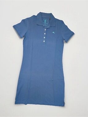 Tommy Bahama Blue Polo Mini Dress